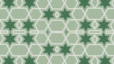 Kaleydoskop sorunsuz döngü sıra mandala desenler çok renkli hareketli grafik arka plan soyut. Yoga için ideal, kulüpleri, gösterir