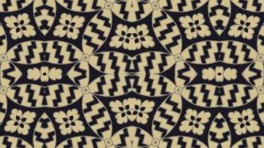 Kaleydoskop sorunsuz döngü sıra mandala desenler çok renkli hareketli grafik arka plan soyut. Yoga için ideal, kulüpleri, gösterir