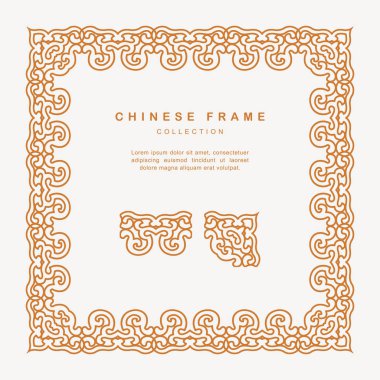 Geleneksel Çin altın çerçeve oyma tasarım dekorasyon Eleme