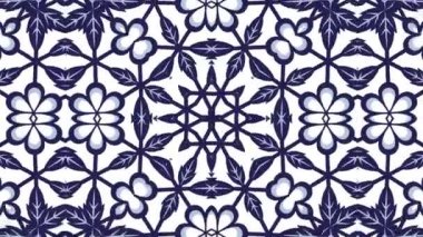 Kaleydoskop sorunsuz döngü sıra mandala desenler çok renkli hareketli grafik arka plan soyut. Yoga için ideal, kulüpleri, gösterir