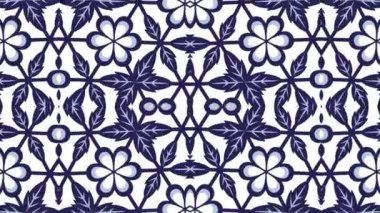 Kaleydoskop sorunsuz döngü sıra mandala desenler çok renkli hareketli grafik arka plan soyut. Yoga için ideal, kulüpleri, gösterir