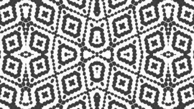 Kaleydoskop sorunsuz döngü sıra mandala desenler çok renkli hareketli grafik arka plan soyut. Yoga için ideal, kulüpleri, gösterir