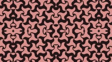 Kaleydoskop sorunsuz döngü sıra mandala desenler çok renkli hareketli grafik arka plan soyut. Yoga için ideal, kulüpleri, gösterir