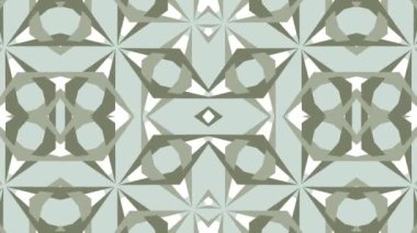 Kaleydoskop sorunsuz döngü sıra mandala desenler çok renkli hareketli grafik arka plan soyut. Yoga için ideal, kulüpleri, gösterir