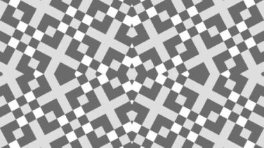 Kaleydoskop sorunsuz döngü sıra mandala desenler çok renkli hareketli grafik arka plan soyut. Yoga için ideal, kulüpleri, gösterir