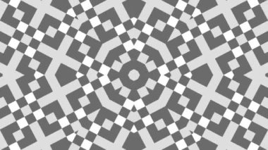 Kaleydoskop sorunsuz döngü sıra mandala desenler çok renkli hareketli grafik arka plan soyut. Yoga için ideal, kulüpleri, gösterir