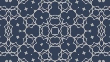 Kaleydoskop sorunsuz döngü sıra mandala desenler çok renkli hareketli grafik arka plan soyut. Yoga için ideal, kulüpleri, gösterir