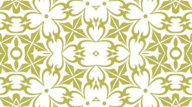 Kaleydoskop sorunsuz döngü sıra mandala desenler çok renkli hareketli grafik arka plan soyut. Yoga için ideal, kulüpleri, gösterir