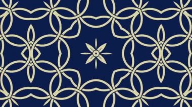 Kaleydoskop sorunsuz döngü sıra mandala desenler çok renkli hareketli grafik arka plan soyut. Yoga için ideal, kulüpleri, gösterir