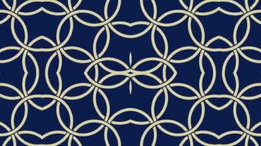 Kaleydoskop sorunsuz döngü sıra mandala desenler çok renkli hareketli grafik arka plan soyut. Yoga için ideal, kulüpleri, gösterir