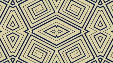 Kaleydoskop sorunsuz döngü sıra mandala desenler çok renkli hareketli grafik arka plan soyut. Yoga için ideal, kulüpleri, gösterir