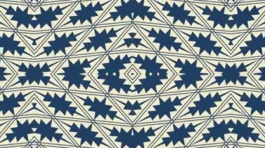 Kaleydoskop sorunsuz döngü sıra mandala desenler çok renkli hareketli grafik arka plan soyut. Yoga için ideal, kulüpleri, gösterir
