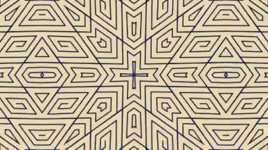 Kaleydoskop sorunsuz döngü sıra mandala desenler çok renkli hareketli grafik arka plan soyut. Yoga için ideal, kulüpleri, gösterir