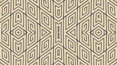 Kaleydoskop sorunsuz döngü sıra mandala desenler çok renkli hareketli grafik arka plan soyut. Yoga için ideal, kulüpleri, gösterir