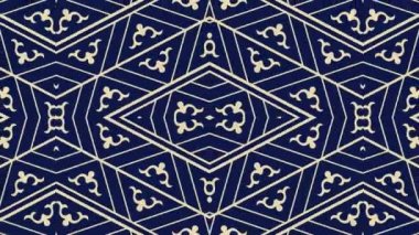Kaleydoskop sorunsuz döngü sıra mandala desenler çok renkli hareketli grafik arka plan soyut. Yoga için ideal, kulüpleri, gösterir