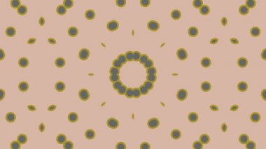 Kaleydoskop sorunsuz döngü sıra mandala desenler çok renkli hareketli grafik arka plan soyut. Yoga için ideal, kulüpleri, gösterir