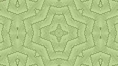 Kaleydoskop sorunsuz döngü sıra mandala desenler çok renkli hareketli grafik arka plan soyut. Yoga için ideal, kulüpleri, gösterir