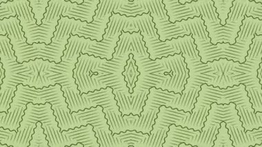 Kaleydoskop sorunsuz döngü sıra mandala desenler çok renkli hareketli grafik arka plan soyut. Yoga için ideal, kulüpleri, gösterir