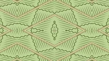 Kaleydoskop sorunsuz döngü sıra mandala desenler çok renkli hareketli grafik arka plan soyut. Yoga için ideal, kulüpleri, gösterir