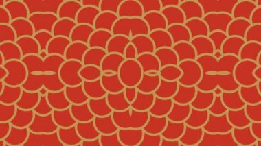 Kaleydoskop sorunsuz döngü sıra mandala desenler çok renkli hareketli grafik arka plan soyut. Yoga için ideal, kulüpleri, gösterir