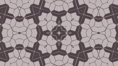 Kaleydoskop sorunsuz döngü sıra mandala desenler çok renkli hareketli grafik arka plan soyut. Yoga için ideal, kulüpleri, gösterir