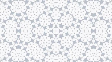 Kaleydoskop sorunsuz döngü sıra mandala desenler çok renkli hareketli grafik arka plan soyut. Yoga için ideal, kulüpleri, gösterir