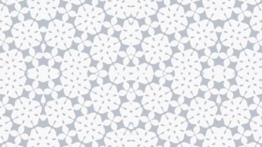 Kaleydoskop sorunsuz döngü sıra mandala desenler çok renkli hareketli grafik arka plan soyut. Yoga için ideal, kulüpleri, gösterir