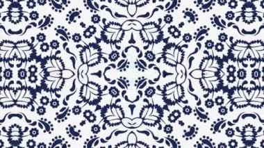 Kaleydoskop sorunsuz döngü sıra mandala desenler çok renkli hareketli grafik arka plan soyut. Yoga için ideal, kulüpleri, gösterir