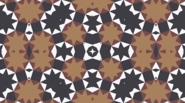 Kaleydoskop sorunsuz döngü sıra mandala desenler çok renkli hareketli grafik arka plan soyut. Yoga için ideal, kulüpleri, gösterir