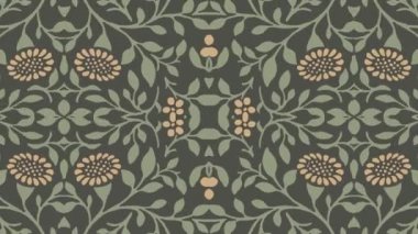 Kaleydoskop sorunsuz döngü sıra mandala desenler çok renkli hareketli grafik arka plan soyut. Yoga için ideal, kulüpleri, gösterir