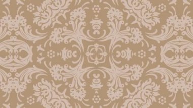 Kaleydoskop sorunsuz döngü sıra mandala desenler çok renkli hareketli grafik arka plan soyut. Yoga için ideal, kulüpleri, gösterir