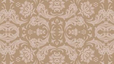 Kaleydoskop sorunsuz döngü sıra mandala desenler çok renkli hareketli grafik arka plan soyut. Yoga için ideal, kulüpleri, gösterir