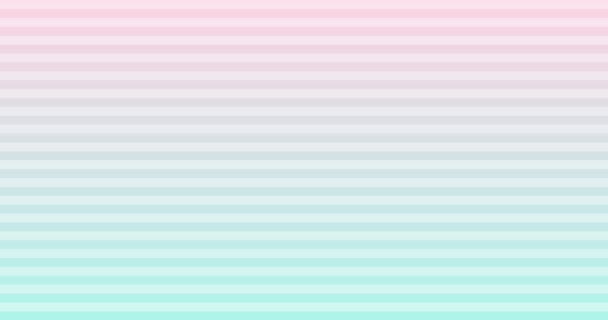 Элегантный Градиентный Цвет Полосы Течет Плавному Движению Анимированного Фона — стоковое видео