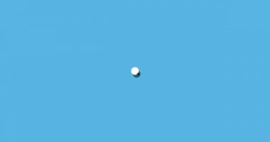 Düz animasyonlu hareket grafik açılan iki tarzı grafik simgesi