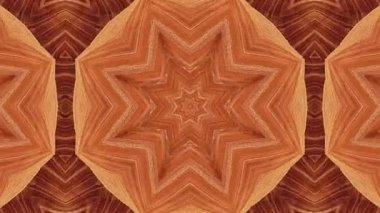 Kaleydoskop sorunsuz döngü sıra mandala desenler çok renkli hareketli grafik arka plan soyut. Yoga için ideal, kulüpleri, gösterir