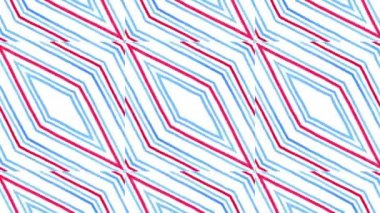 Kaleydoskop sorunsuz döngü sıra mandala desenler çok renkli hareketli grafik arka plan soyut. Yoga için ideal, kulüpleri, gösterir