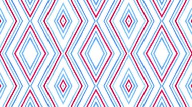 Kaleydoskop sorunsuz döngü sıra mandala desenler çok renkli hareketli grafik arka plan soyut. Yoga için ideal, kulüpleri, gösterir