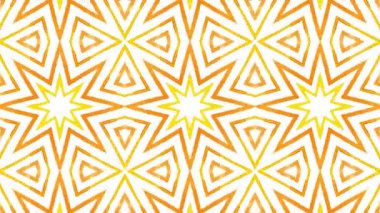 Kaleydoskop sorunsuz döngü sıra mandala desenler çok renkli hareketli grafik arka plan soyut. Yoga için ideal, kulüpleri, gösterir