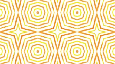 Kaleydoskop sorunsuz döngü sıra mandala desenler çok renkli hareketli grafik arka plan soyut. Yoga için ideal, kulüpleri, gösterir