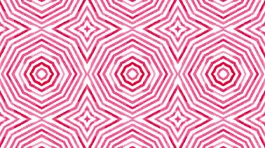 Kaleydoskop sorunsuz döngü sıra mandala desenler çok renkli hareketli grafik arka plan soyut. Yoga için ideal, kulüpleri, gösterir