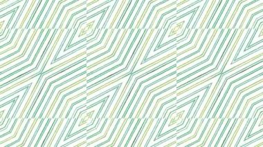 Kaleydoskop sorunsuz döngü sıra mandala desenler çok renkli hareketli grafik arka plan soyut. Yoga için ideal, kulüpleri, gösterir