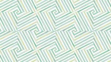 Kaleydoskop sorunsuz döngü sıra mandala desenler çok renkli hareketli grafik arka plan soyut. Yoga için ideal, kulüpleri, gösterir