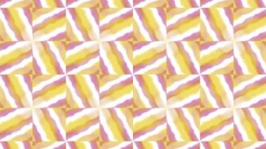 Kaleydoskop sorunsuz döngü sıra mandala desenler çok renkli hareketli grafik arka plan soyut. Yoga için ideal, kulüpleri, gösterir