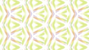 Kaleydoskop sorunsuz döngü sıra mandala desenler çok renkli hareketli grafik arka plan soyut. Yoga için ideal, kulüpleri, gösterir