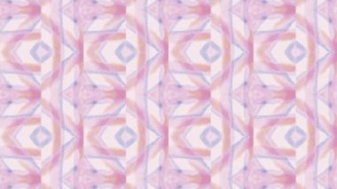 Kaleydoskop sorunsuz döngü sıra mandala desenler çok renkli hareketli grafik arka plan soyut. Yoga için ideal, kulüpleri, gösterir