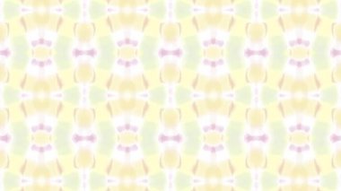 Kaleydoskop sorunsuz döngü sıra mandala desenler çok renkli hareketli grafik arka plan soyut. Yoga için ideal, kulüpleri, gösterir