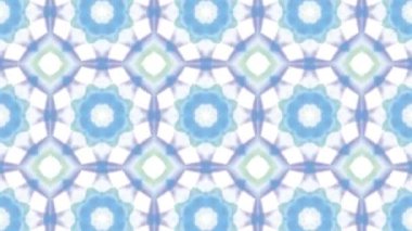 Kaleydoskop sorunsuz döngü sıra mandala desenler çok renkli hareketli grafik arka plan soyut. Yoga için ideal, kulüpleri, gösterir