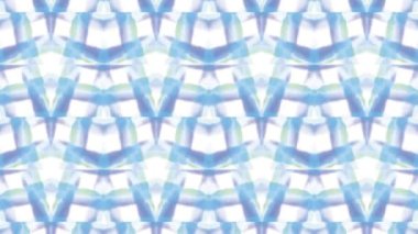 Kaleydoskop sorunsuz döngü sıra mandala desenler çok renkli hareketli grafik arka plan soyut. Yoga için ideal, kulüpleri, gösterir