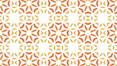 Kaleydoskop sorunsuz döngü sıra mandala desenler çok renkli hareketli grafik arka plan soyut. Yoga için ideal, kulüpleri, gösterir