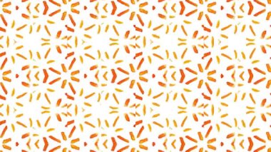 Kaleydoskop sorunsuz döngü sıra mandala desenler çok renkli hareketli grafik arka plan soyut. Yoga için ideal, kulüpleri, gösterir